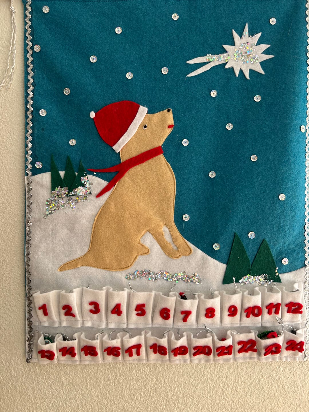Customer photo review of Premium Wool Blend Craft Felt By Yard