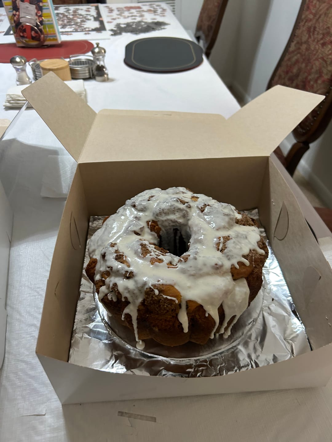 Customer photo review of Pillsbury Quick Bread & Muffin Mix Cinnamon Swirl - 17.4 OZ 12 Pack