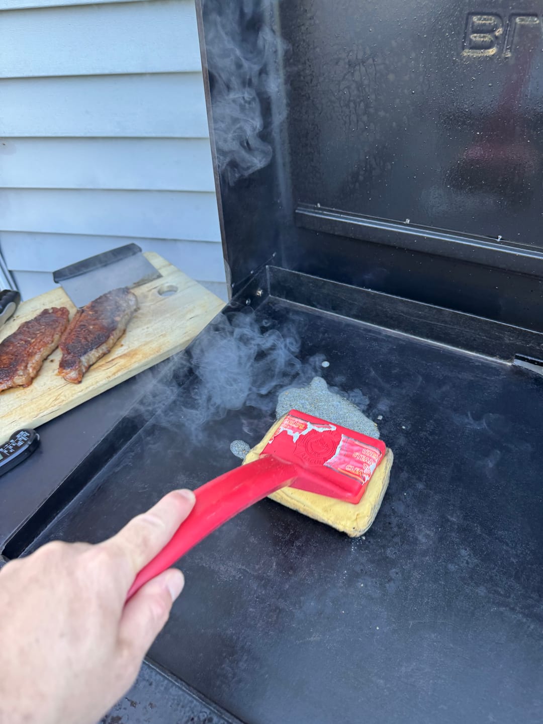 Customer photo review of Grill Brush