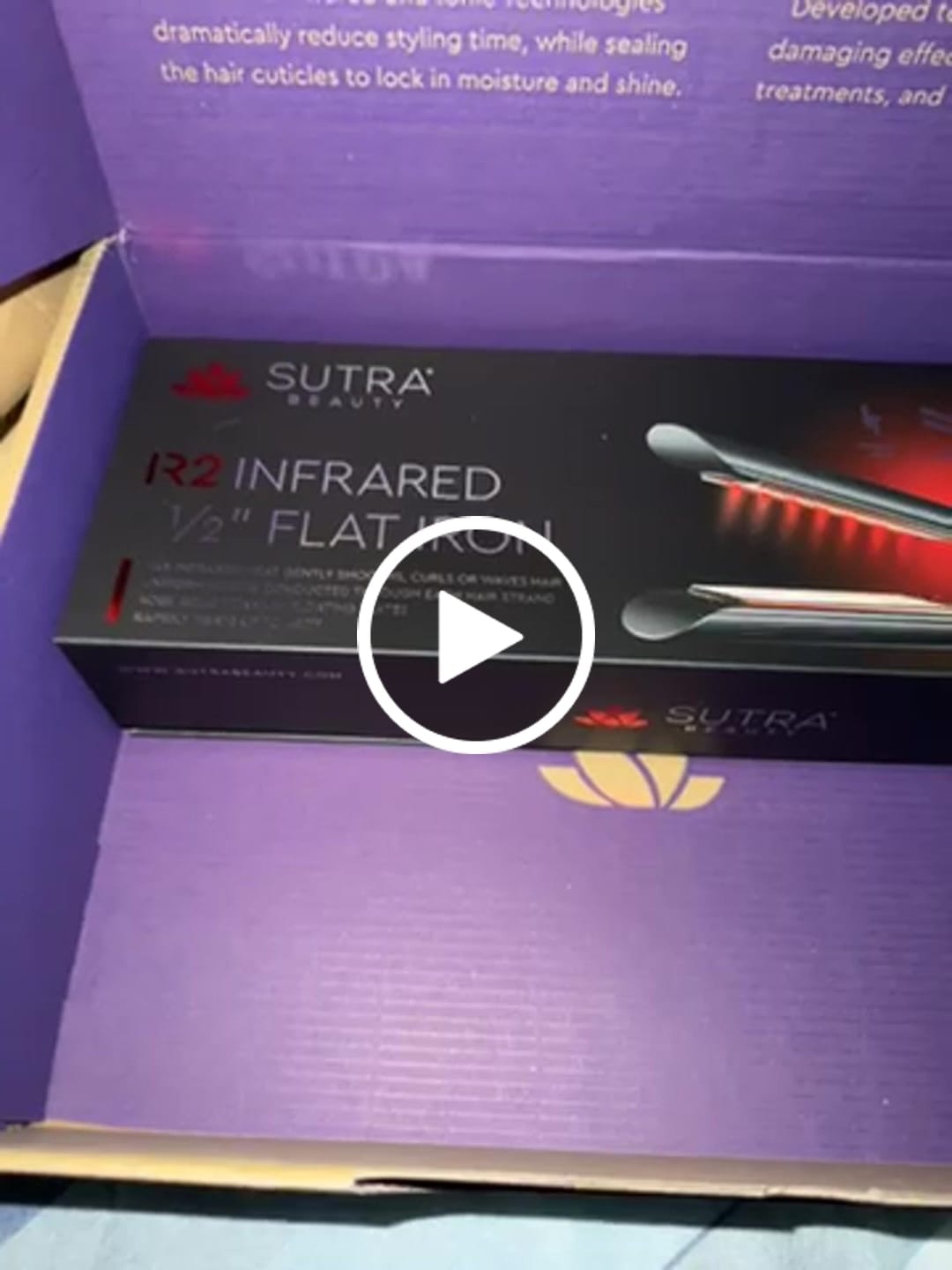 Customer video review of IR2 INFRARED Flat Iron - 1.5"