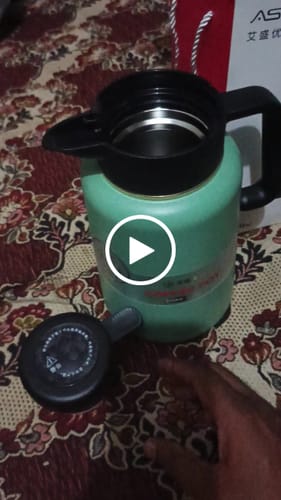 Customer video review of Asypie 1800 & 2200ml Digital Thermose