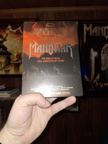 Customer photo review of Manowar DVD Limited Magic Circle Festival 2