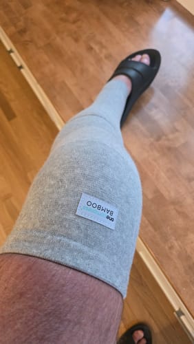 Customer photo review of Premium Anti-Fatigue Bamboo Footsleeves