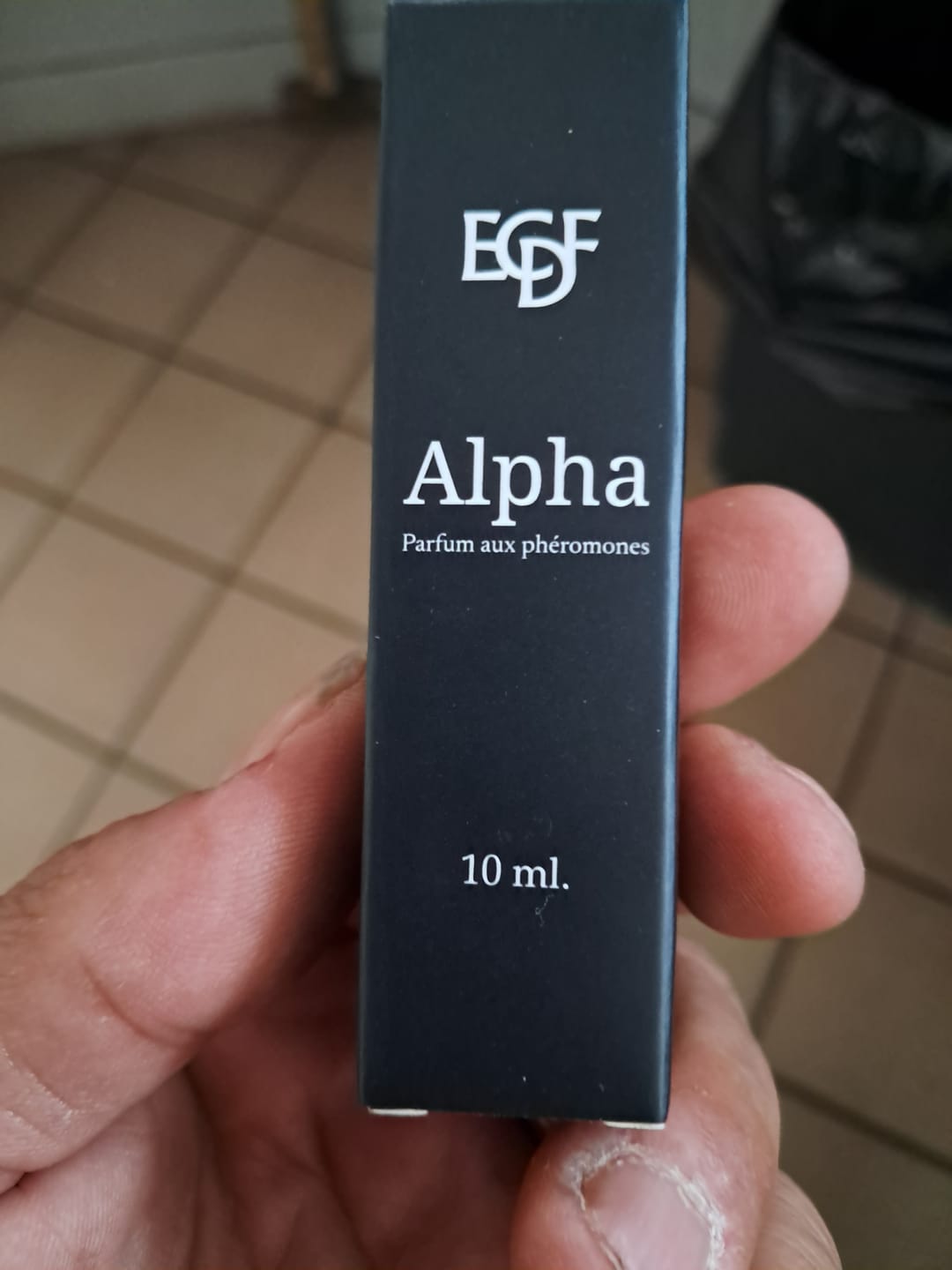 Customer photo review of Elixir aux phéromones Homme
