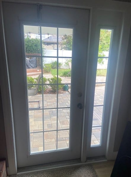 Customer photo review of Grills Between Glass 15 Lite Glass and Frame Kit (Full Lite)