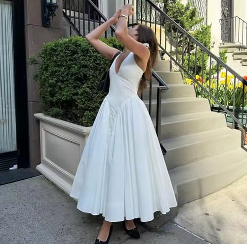 Customer photo review of Celeste Maxi Dress