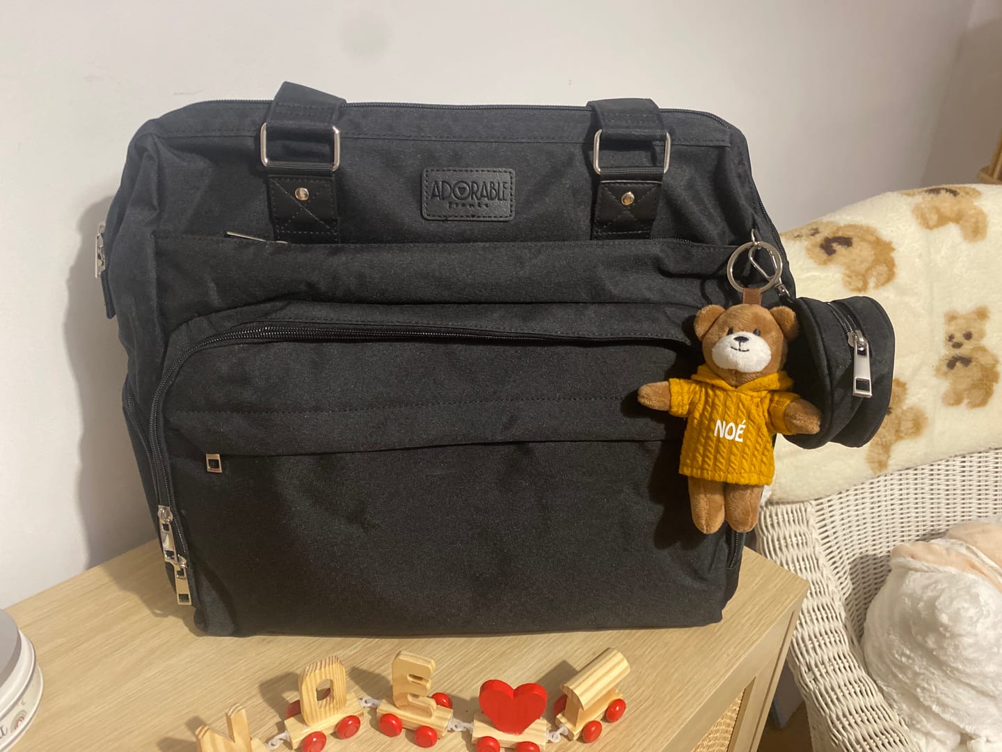 Customer photo review of Sac à langer bébé - Loulou XL
