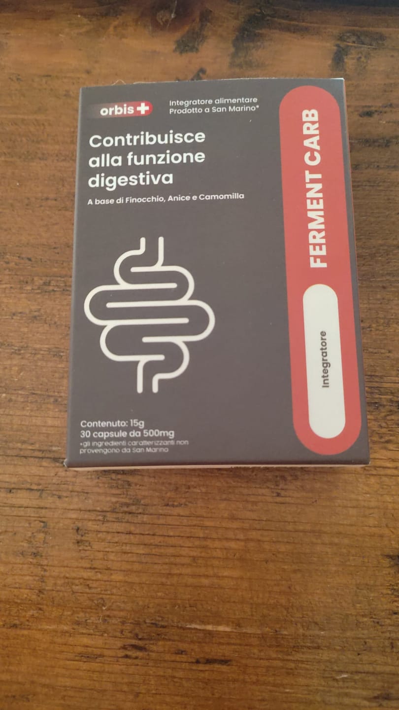 Customer photo review of FERMENTCARB - Enzimi Digestivi e Probiotici (30 capsule)