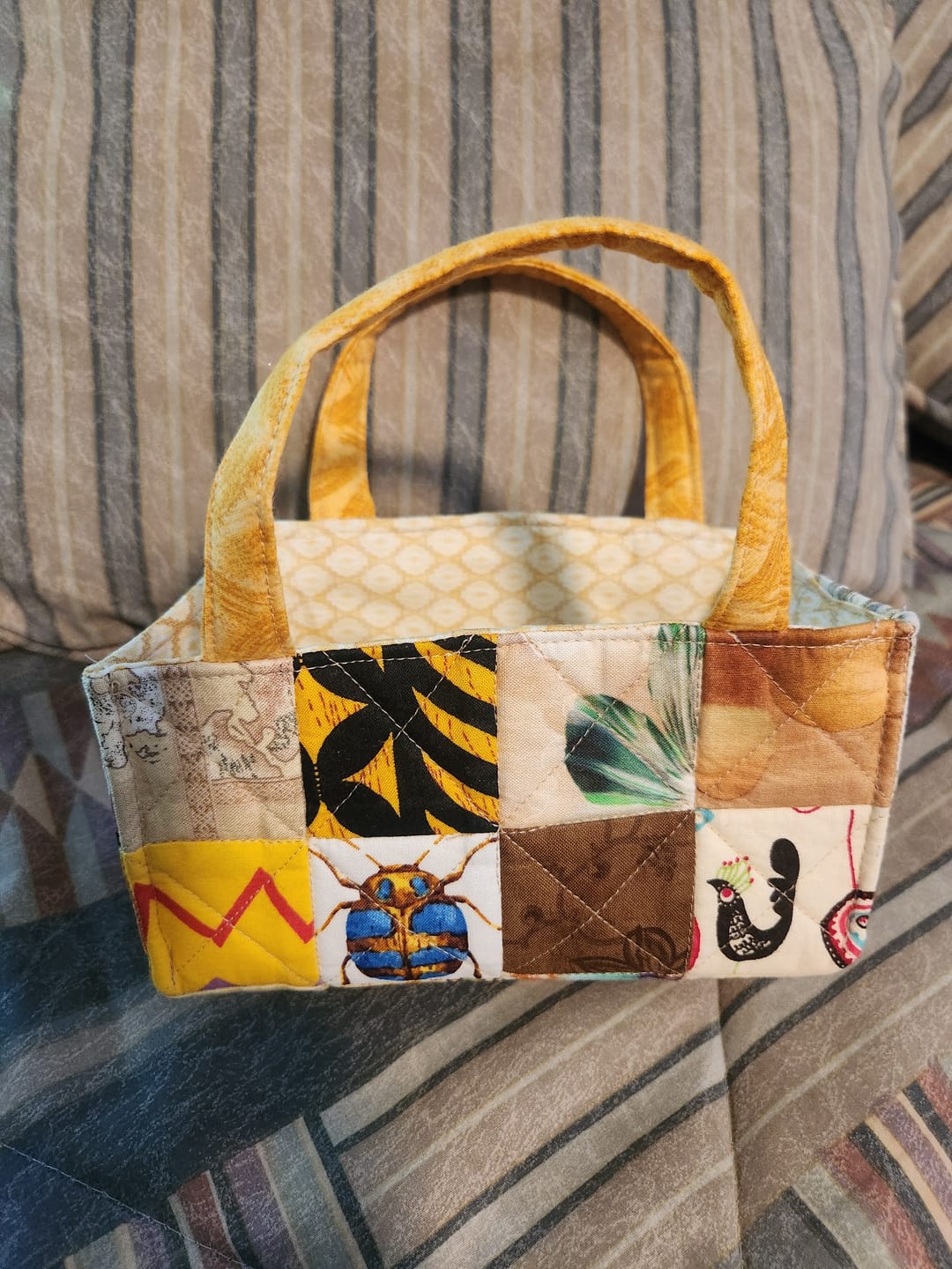 Customer photo review of Bosal Quilter's 2-1/2in Grid Fusible Interfacing