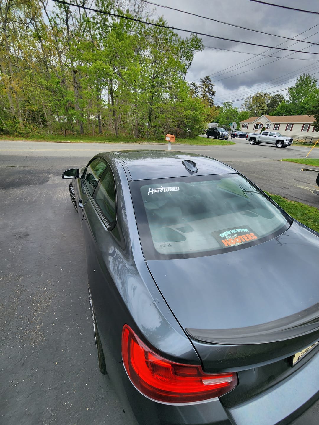 Customer photo review of Hardtuned Classic Vinyl Sticker