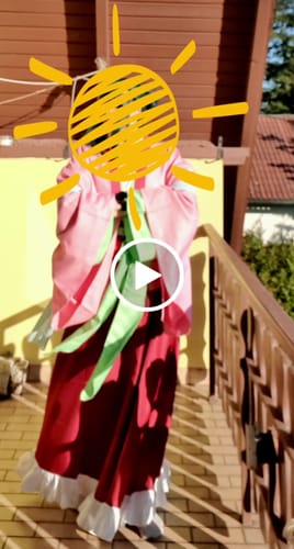 Customer video review of The Apothecary Diaries Maomao Rosa Hanfu Cosplay Kostüm