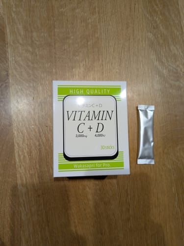 Customer photo review of ビタミンC+D -Wakasapri for Pro.