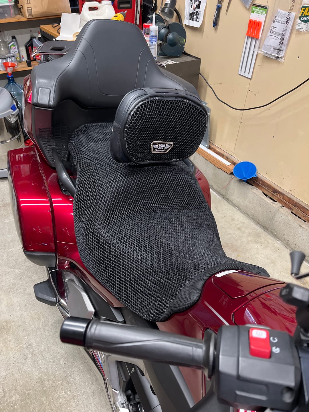 Customer photo review of Backrest Cover