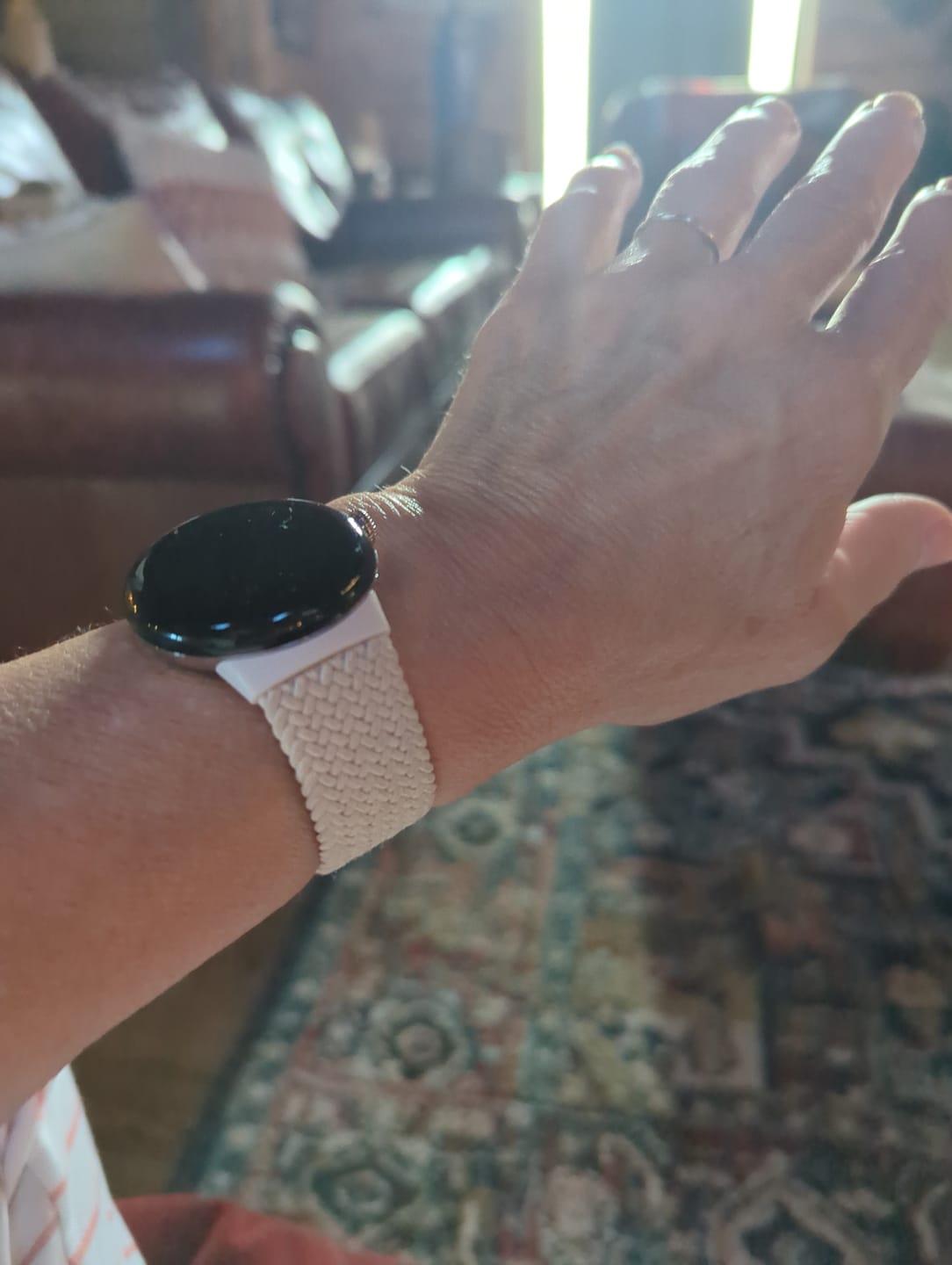Customer photo review of Google Pixel Nylon Strap - Stylish, Durable, Versatile Band