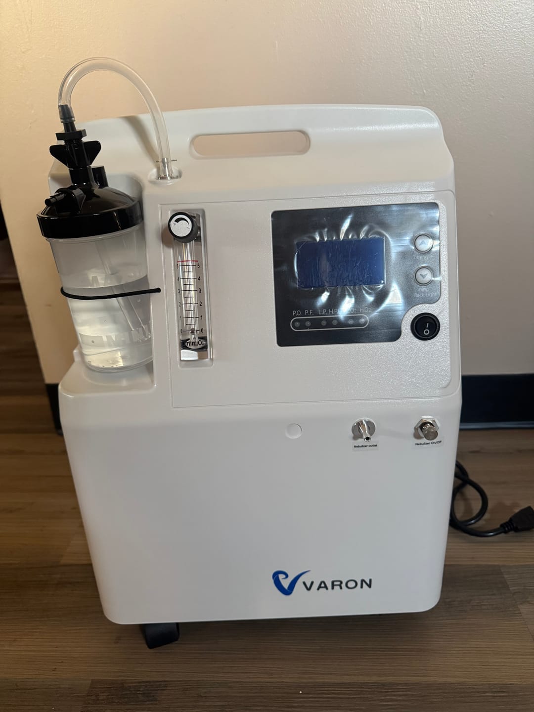 Customer photo review of VARON 5L Premium Home Oxygen Concentrator Serene 5
