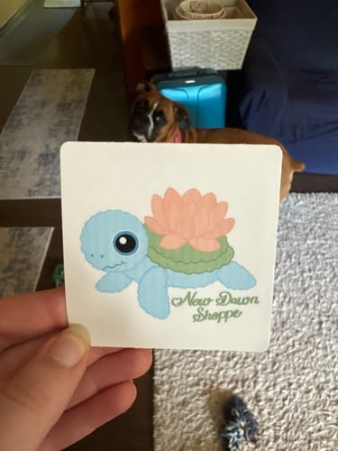 Customer photo review of Custom Sticker Sale - 3"