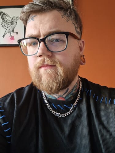 Customer photo review of 9mm Barb Wire Cuban Chain