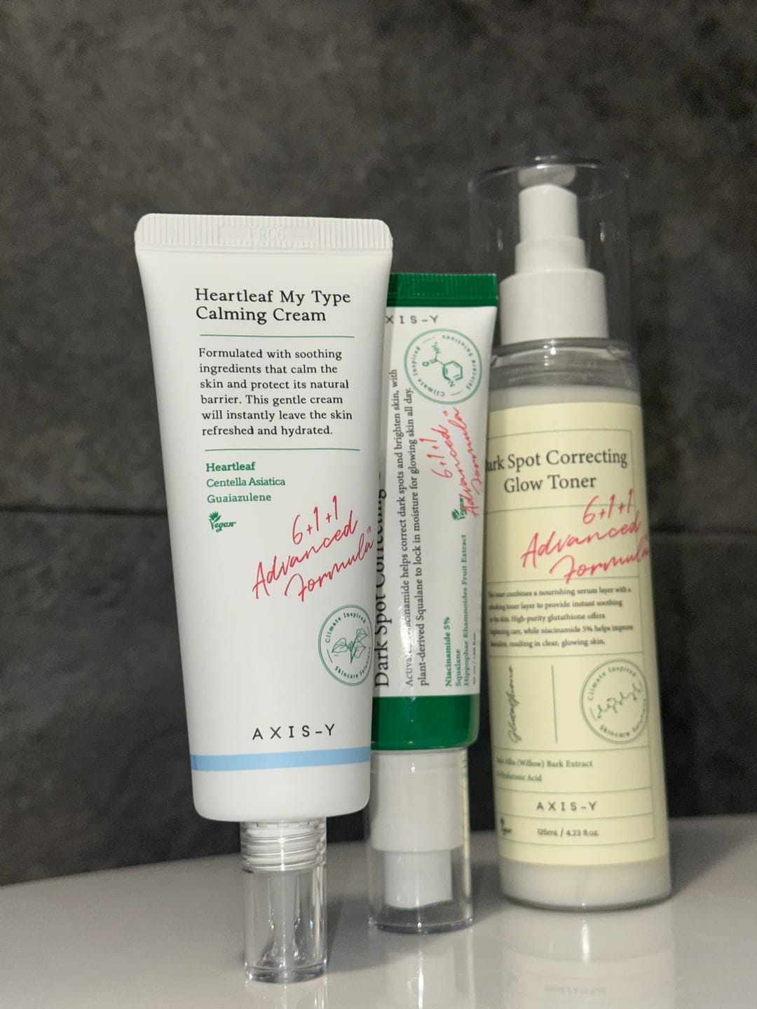 Customer photo review of Nomierinošs gelveida krēms Axis-Y Heartleaf My Type Calming Cream