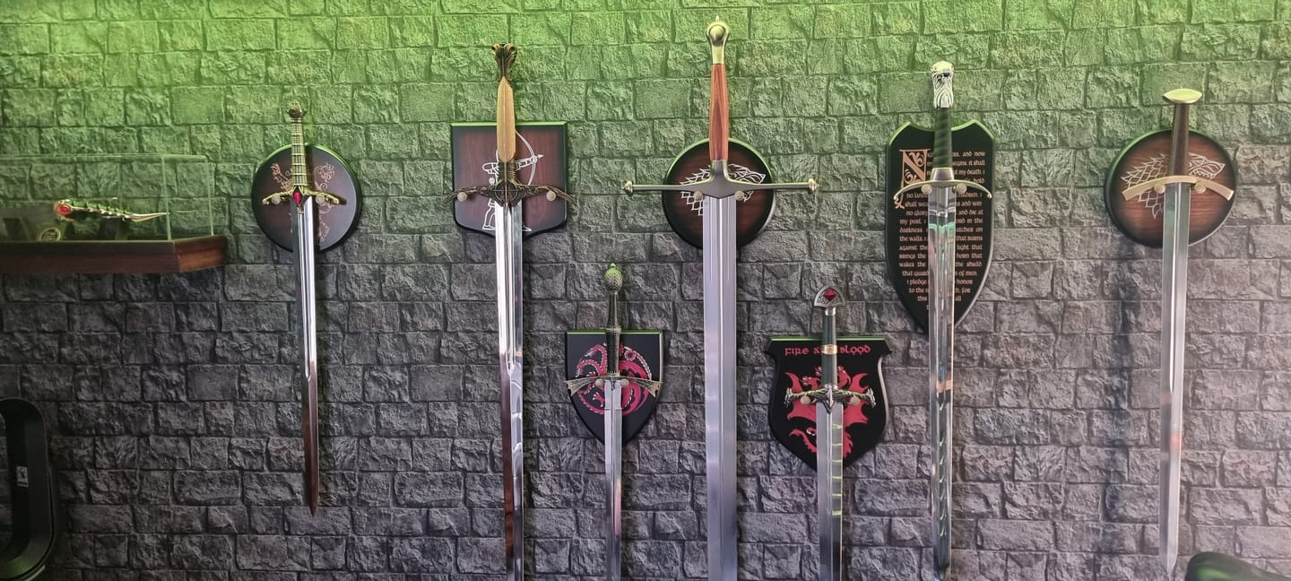 Customer photo review of House Of The Dragon - Officially Licensed Valyrian Steel Dark Sister Sword Of Daemon Targaryen