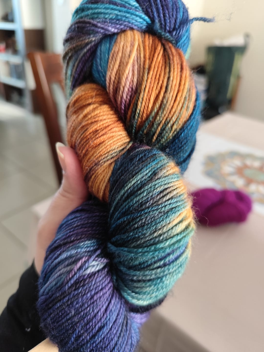 Customer photo review of Alegria  (75% Lana Merino Superwash / 25% Nylon)