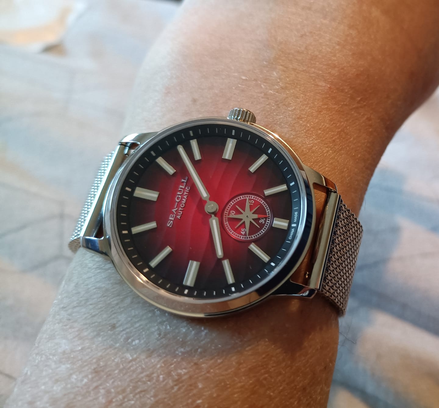 Customer photo review of Natural Series | Polaris Sub Dial | Luminous | 40mm