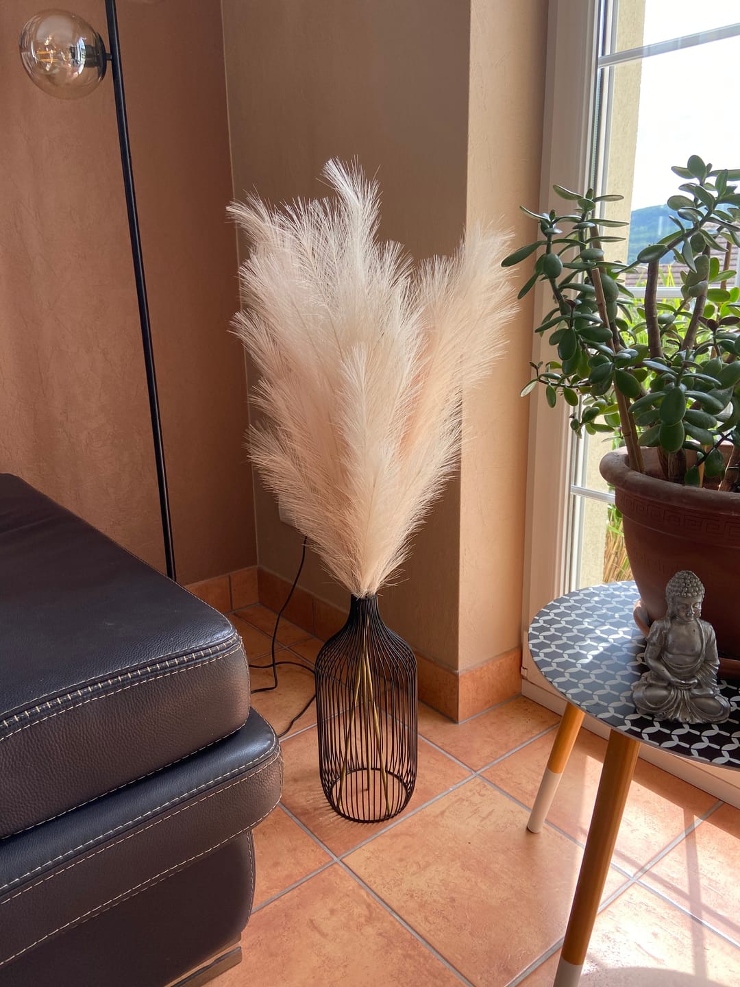Customer photo review of Pampas 110cm (3 tiges)- Crème
