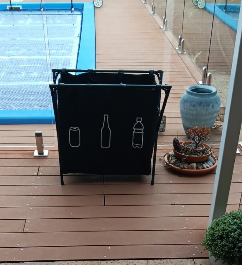 Customer photo review of Mobile Recycle Station - V3.0 (Folding Frame)