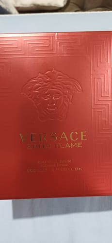 Reseña con foto de un cliente sobre Perfume Versace Eros Flame 200ml EDP