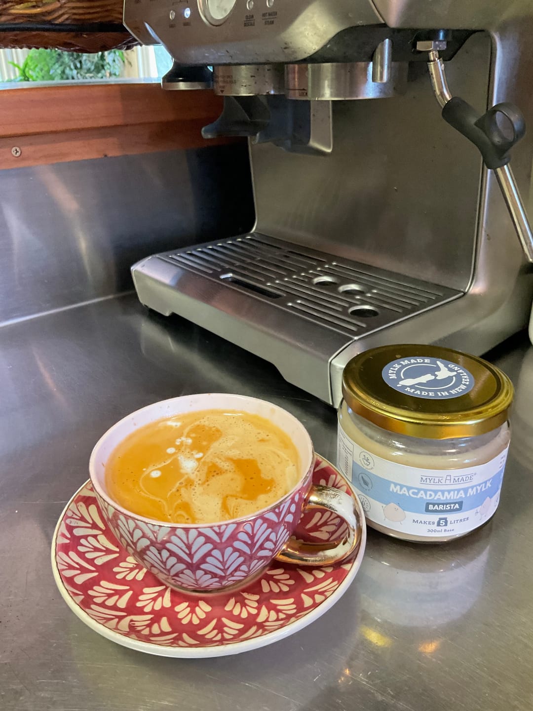 Customer photo review of Macadamia Barista Base