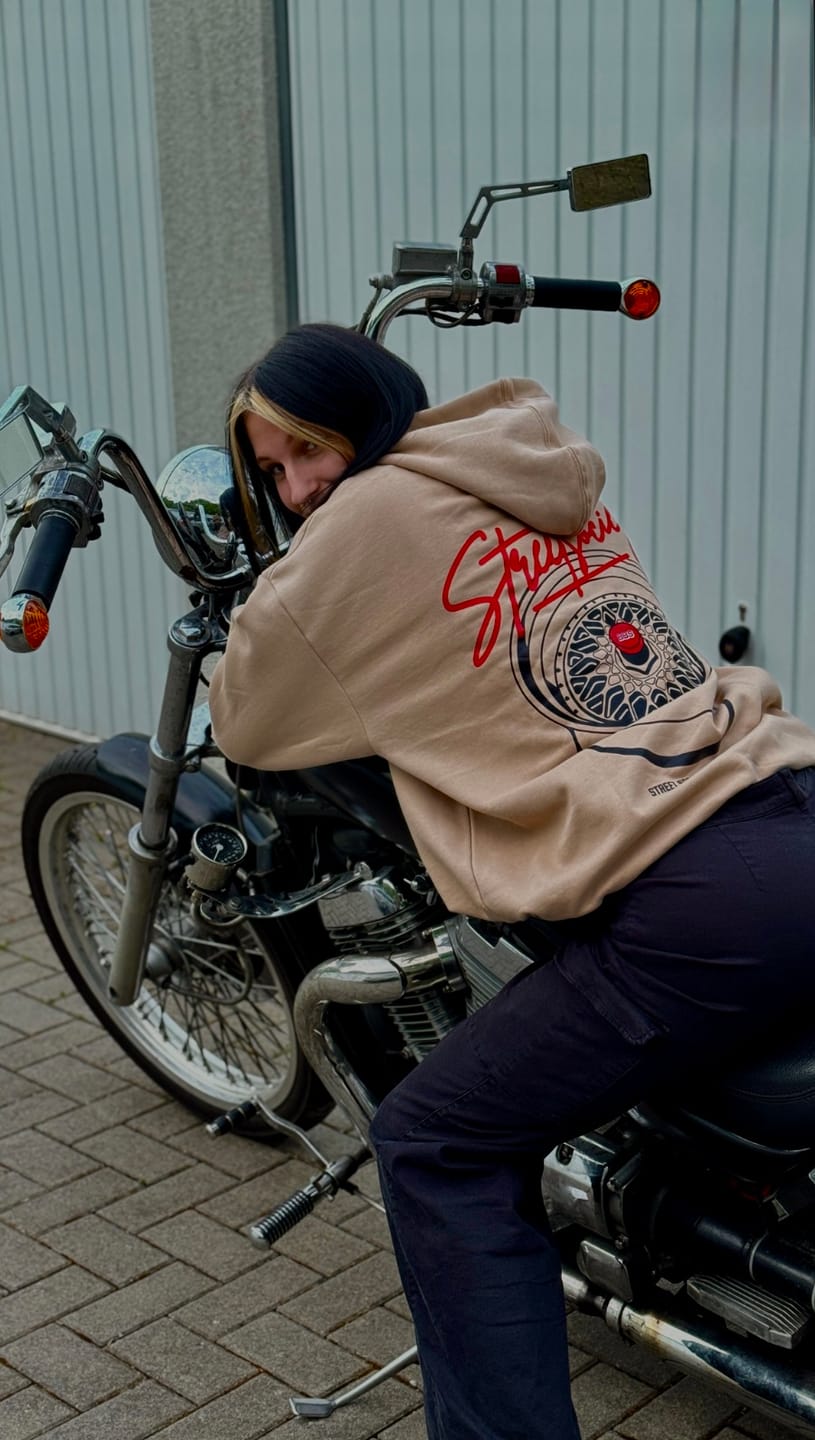 Customer photo review of Street Society "BBS Classic RS" Oversize Hoodie beige