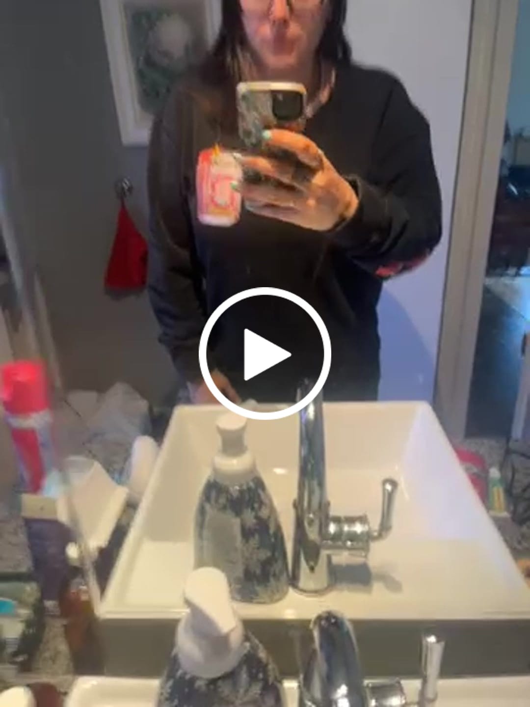 Customer video review of Burn Baby Crewneck Sweater