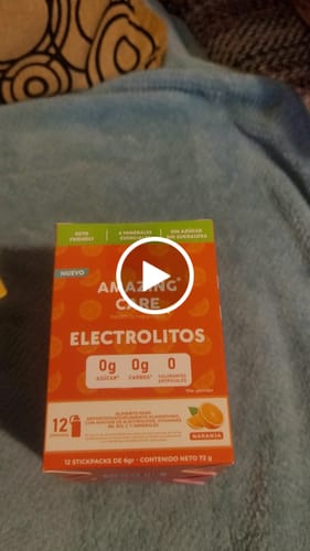 Customer video review of Pack 4x Electrolitos Mix Sabores (48 sticks)