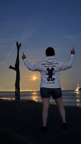 Customer photo review of Bottom of my heart - Premium Hoodie Unisex