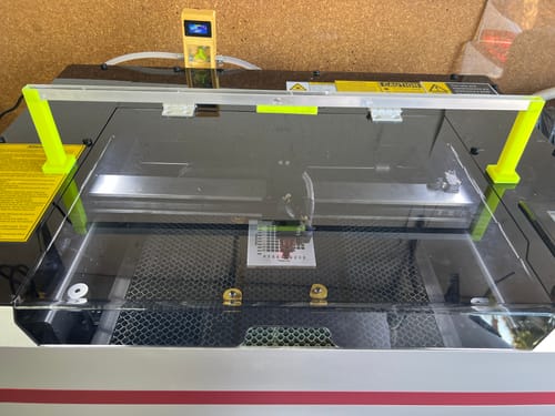 Customer photo review of Monport Reno45 45W Desktop CO2 Laser Engraver & Cutter (16" X 12") with Semi-Autofocus