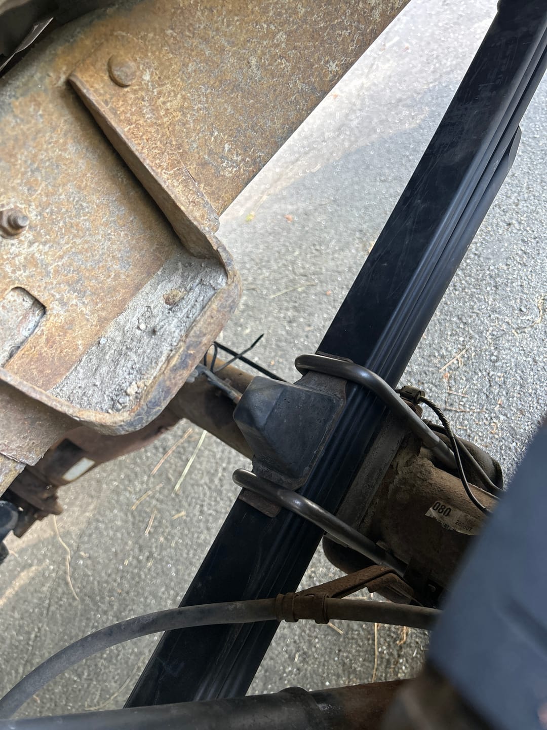 Customer photo review of 2007-2021 Toyota Tundra 2 & 4 Wheel Drive Left Rear Leaf Spring 90-365