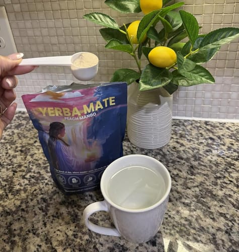 Customer photo review of Yerba Magic Strawberry Matcha