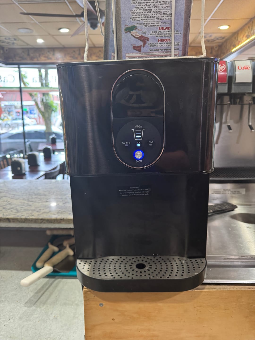 44-lb Ice Per day Nugget Ice Maker Dispenser