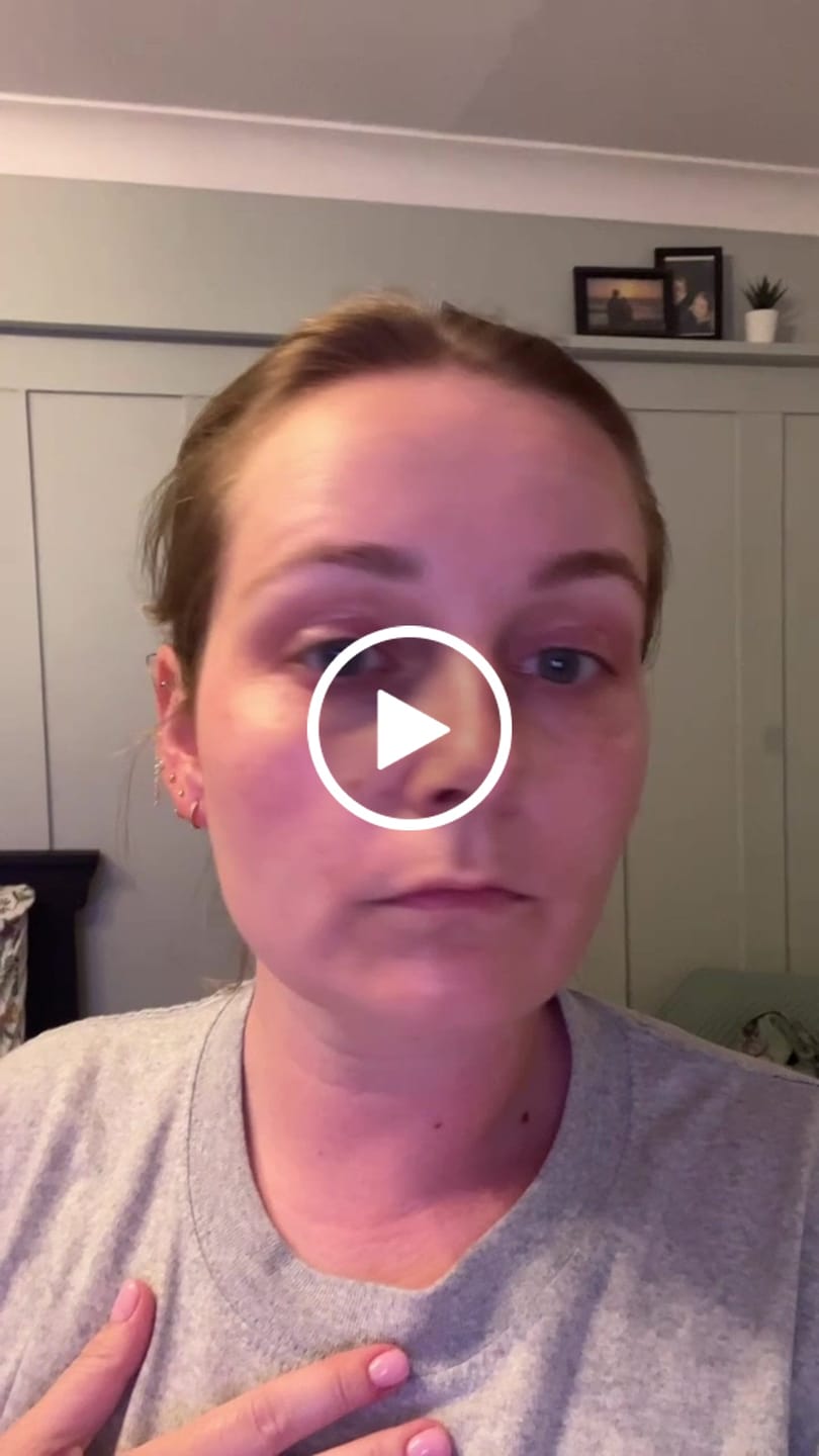 Customer video review of Scar Minimising Oil