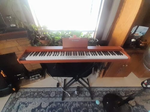 Customer photo review of 【PRE-SALE】Donner DEP-1S 88 Key Semi-Weighted DIgital Piano With Stand Wooden Style Piano (Shipping starts on June 10)
