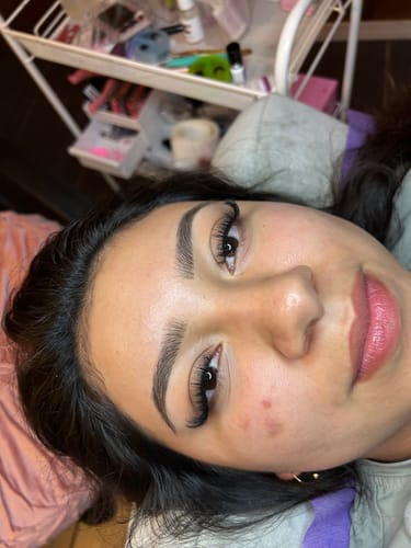 Customer photo review of Extra Strong - Lash Extension Glue