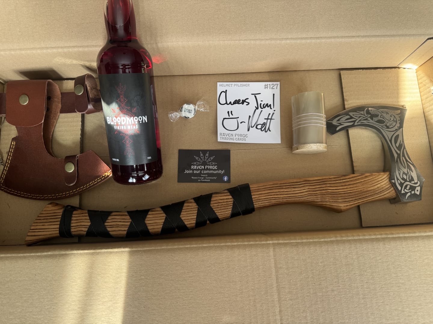 Customer photo review of Special Mystery Axe