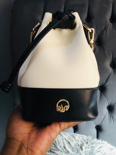 Customer photo review of The Monroe Bucket Bag