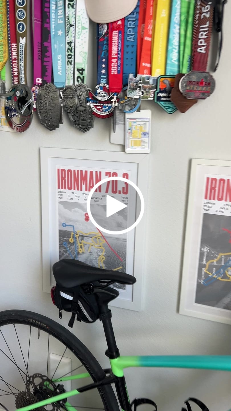 Customer video review of Ironman 140.6 Texas Poster