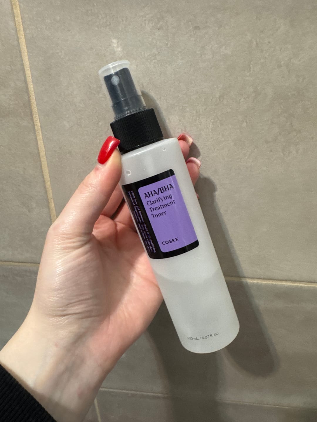Customer photo review of Maigs attīrošs toniks Cosrx AHA/BHA Clarifying Treatment Toner