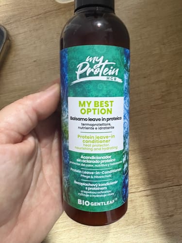 Customer photo review of BioGentleaf My Best Option Protein Leave In  Conditioner 200ml