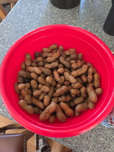 Customer photo review of Boil-The-Bag Boiled Peanuts - (6 Bags)