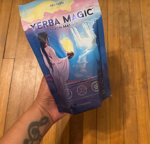 Customer photo review of Yerba Magic Strawberry Matcha