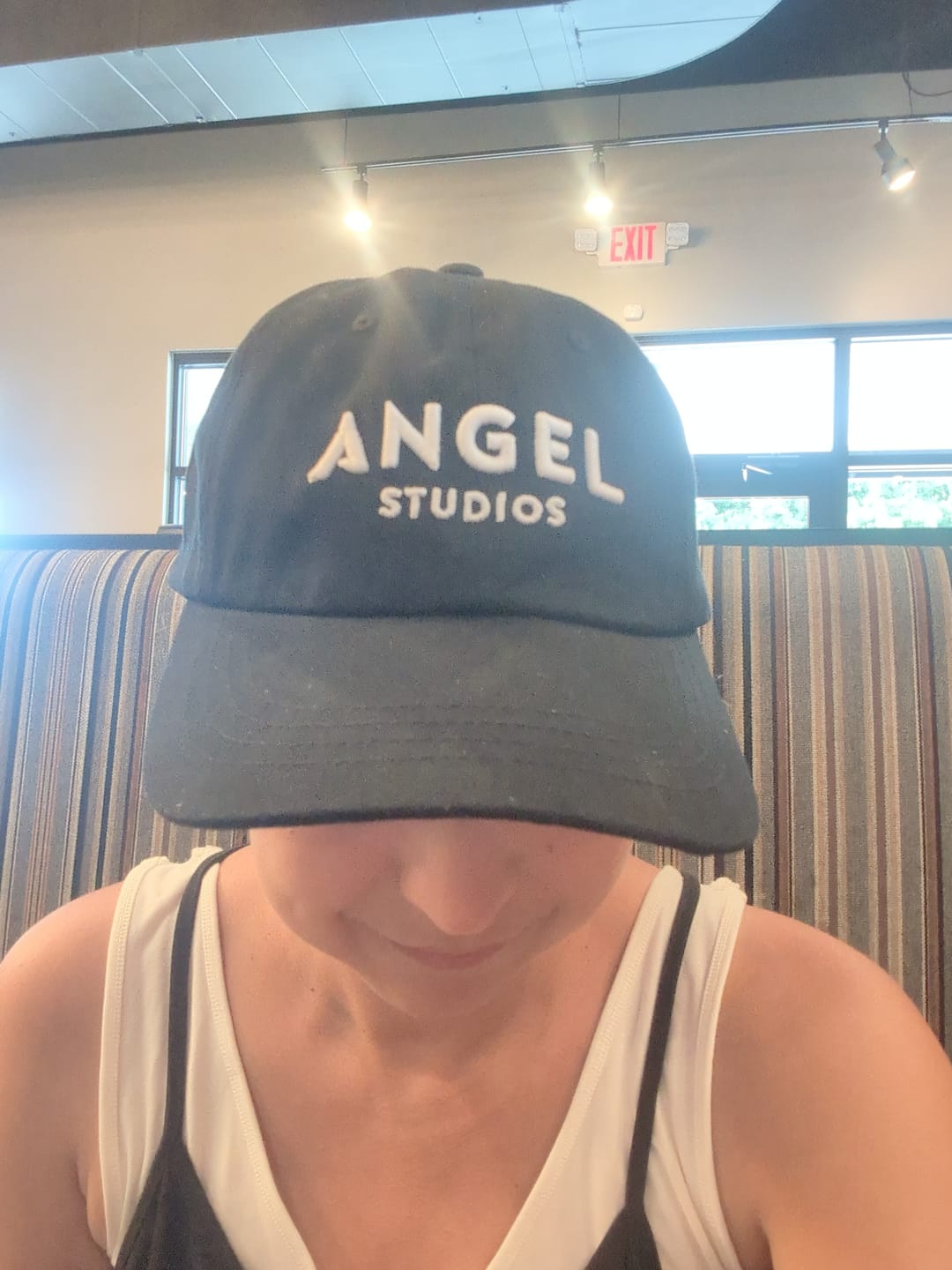 Customer photo review of Angel Hat - Adjustable Relaxed Fit