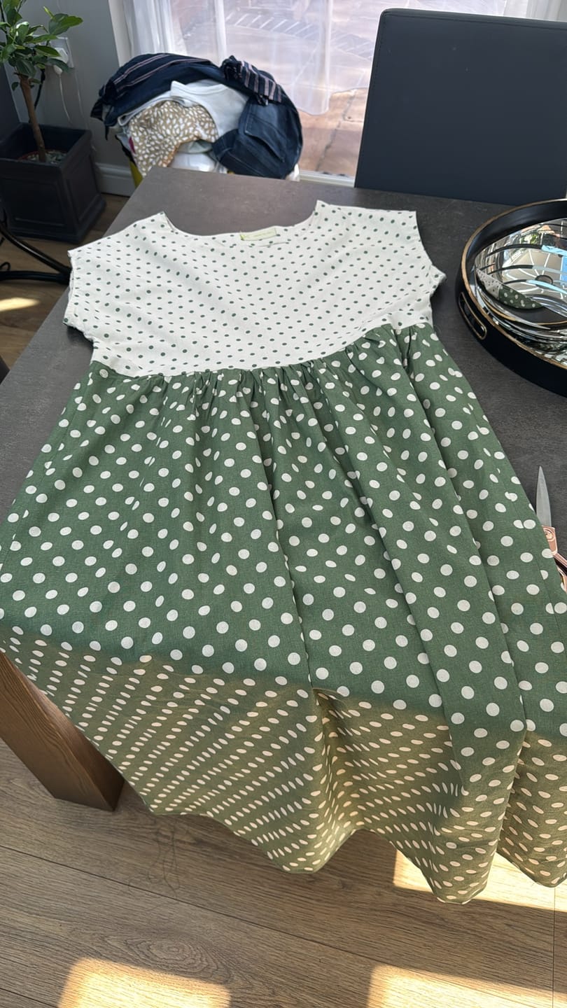 Customer photo review of Printed 100% Cotton Fabric