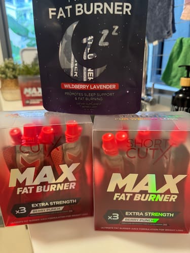 Customer photo review of Shortcutx Night Fat Burner Juice